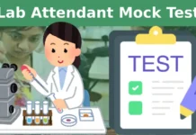 Lab Attendant mock test