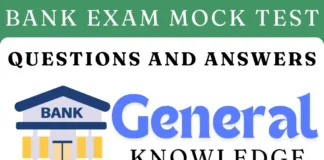 Bank Exam Questions And Answers of General Knowledge